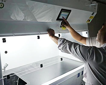 蝶萊凈氣型通風柜交付河北xx大學生物實驗室，為科研工作提供有力保障